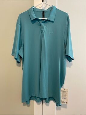 lululemon athletica Men's Aqua Performance Polo